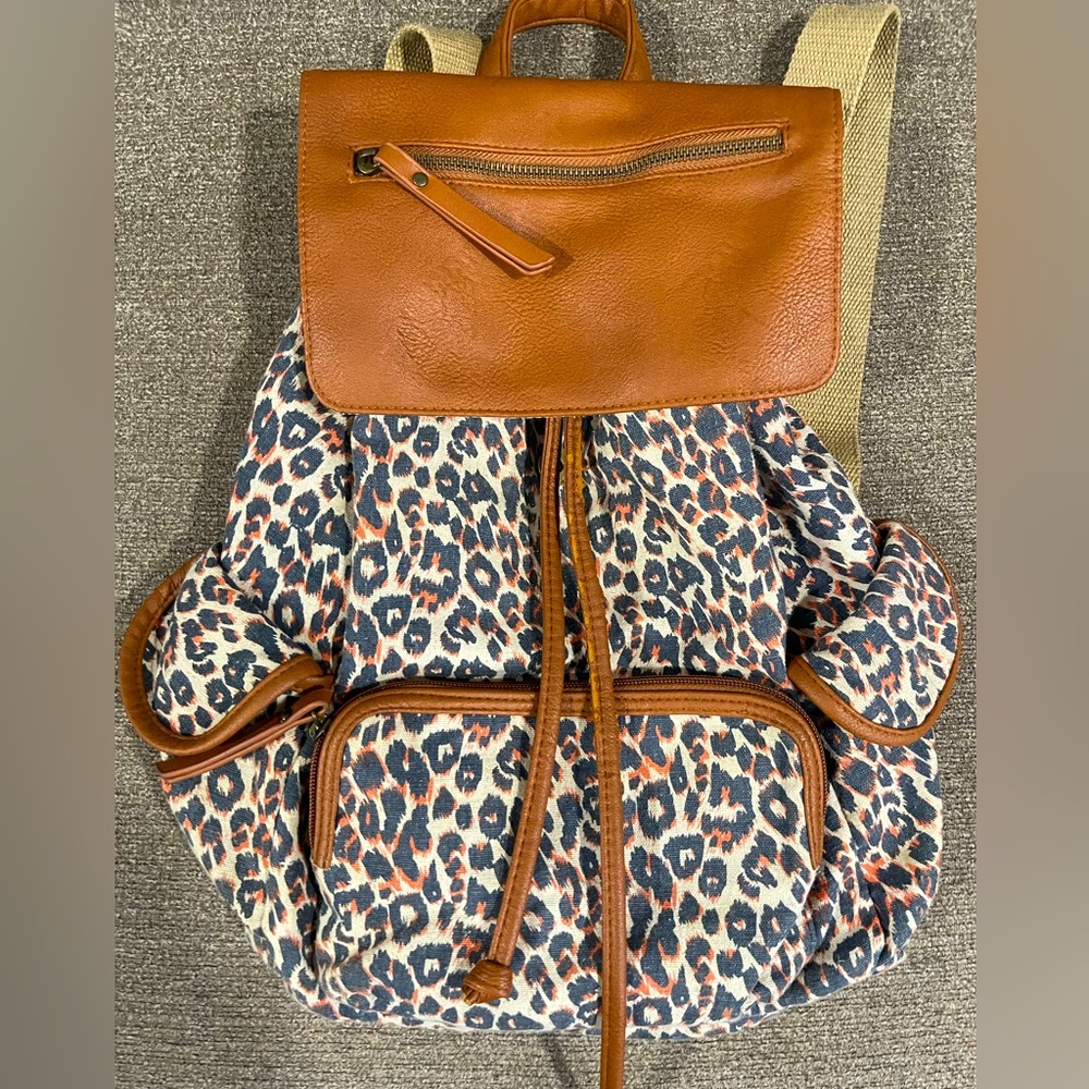 Leopard Backpack